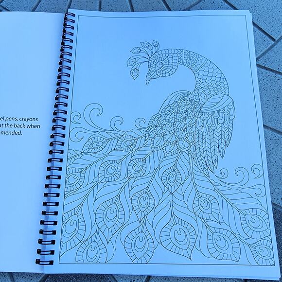 Adult Coloring Book Exotic Animals & Hipsters Retro Bundle Set - Picture 5 of 13